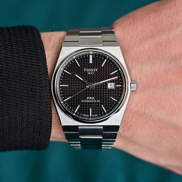 الاسود الملكي – الفخامة السويسرية في معصمك Tissot PRX