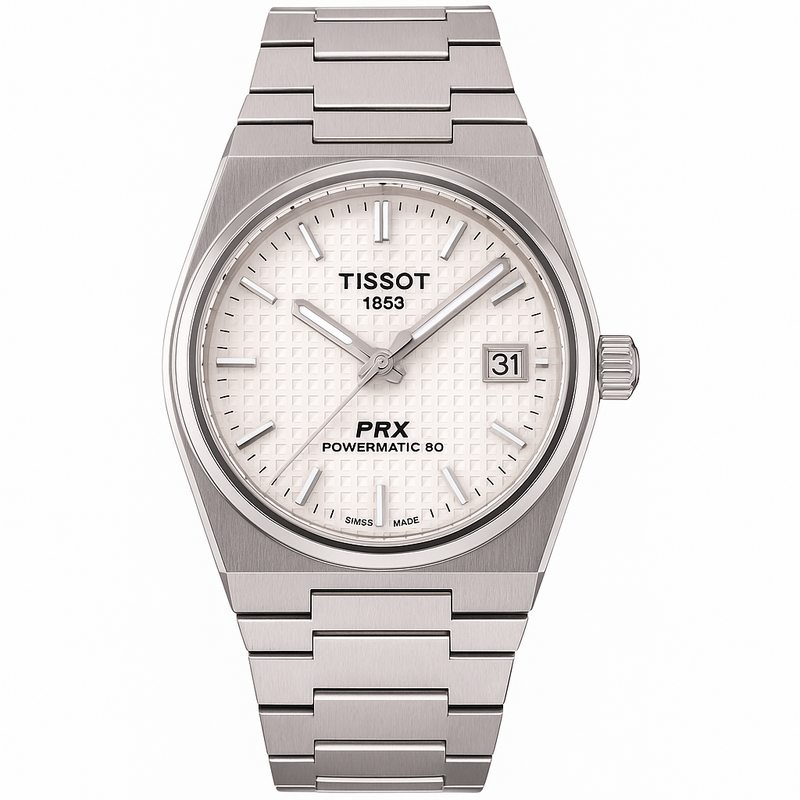 الابيض الملكي – الفخامة السويسرية في معصمك Tissot PRX