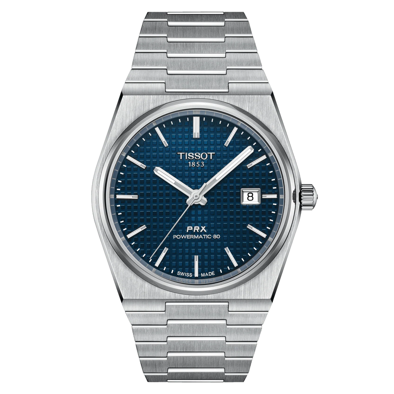 الأزرق الملكي – الفخامة السويسرية في معصمك Tissot PRX